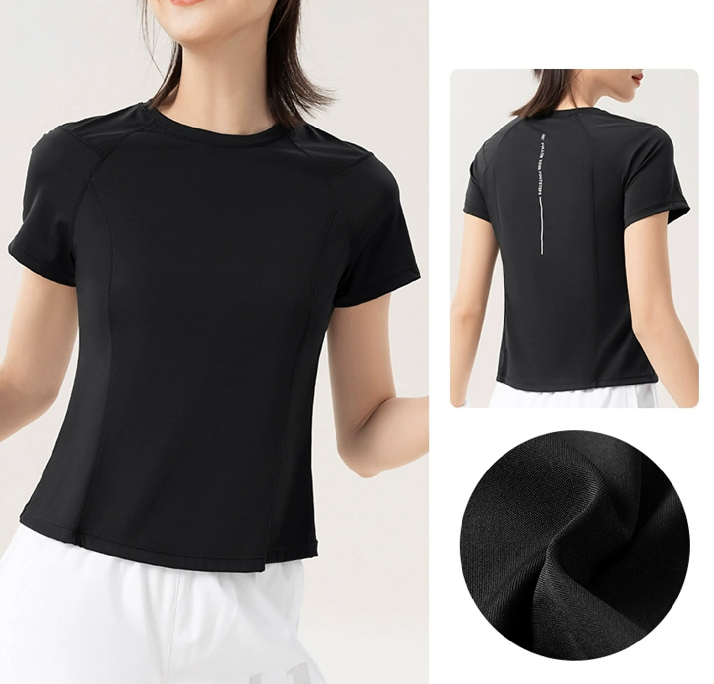 Loose-Fit Short Sleeve Running T-Shirt