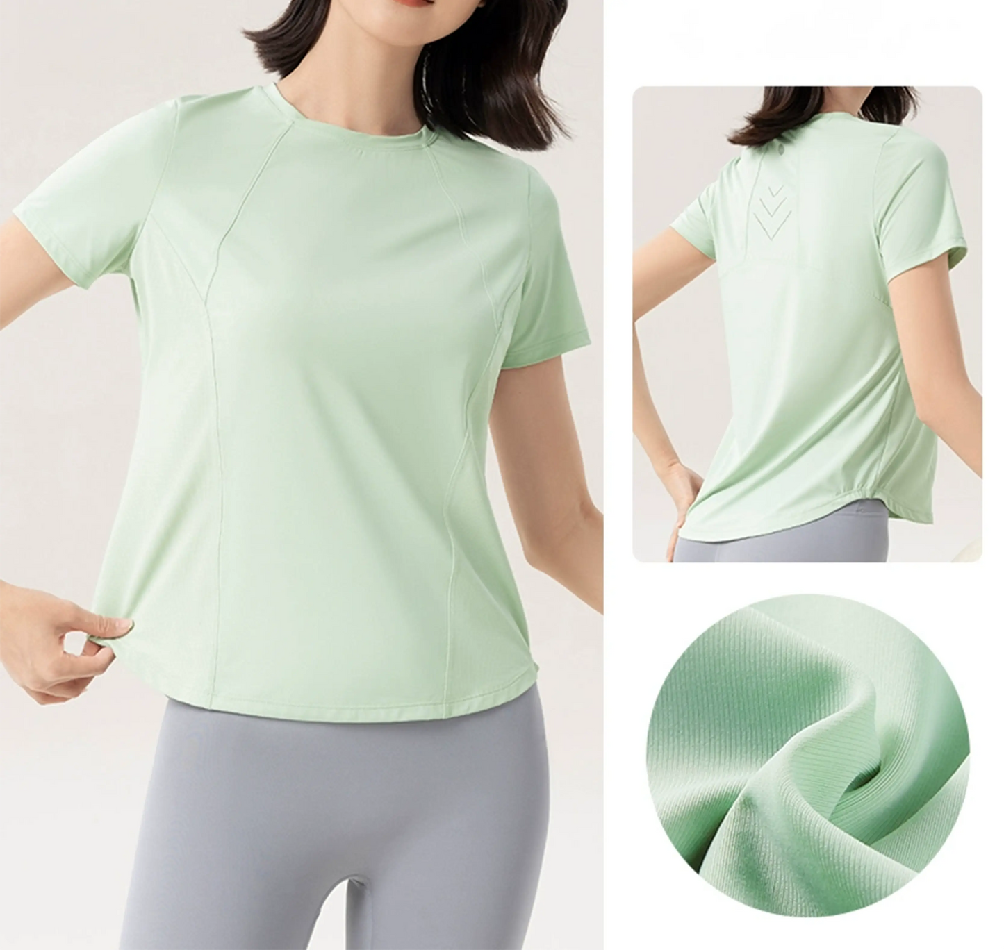 Loose-Fit Short Sleeve Running T-Shirt