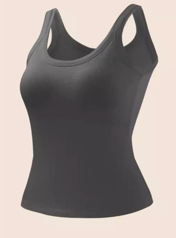 Lightweight Padded Tank Top