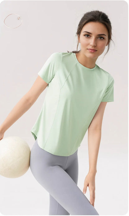 Loose-Fit Short Sleeve Running T-Shirt