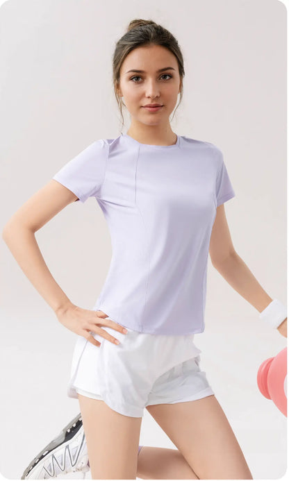 Loose-Fit Short Sleeve Running T-Shirt