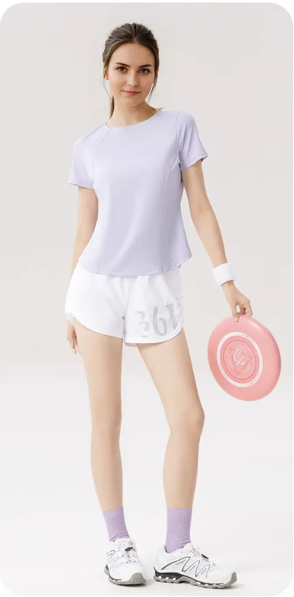 Loose-Fit Short Sleeve Running T-Shirt